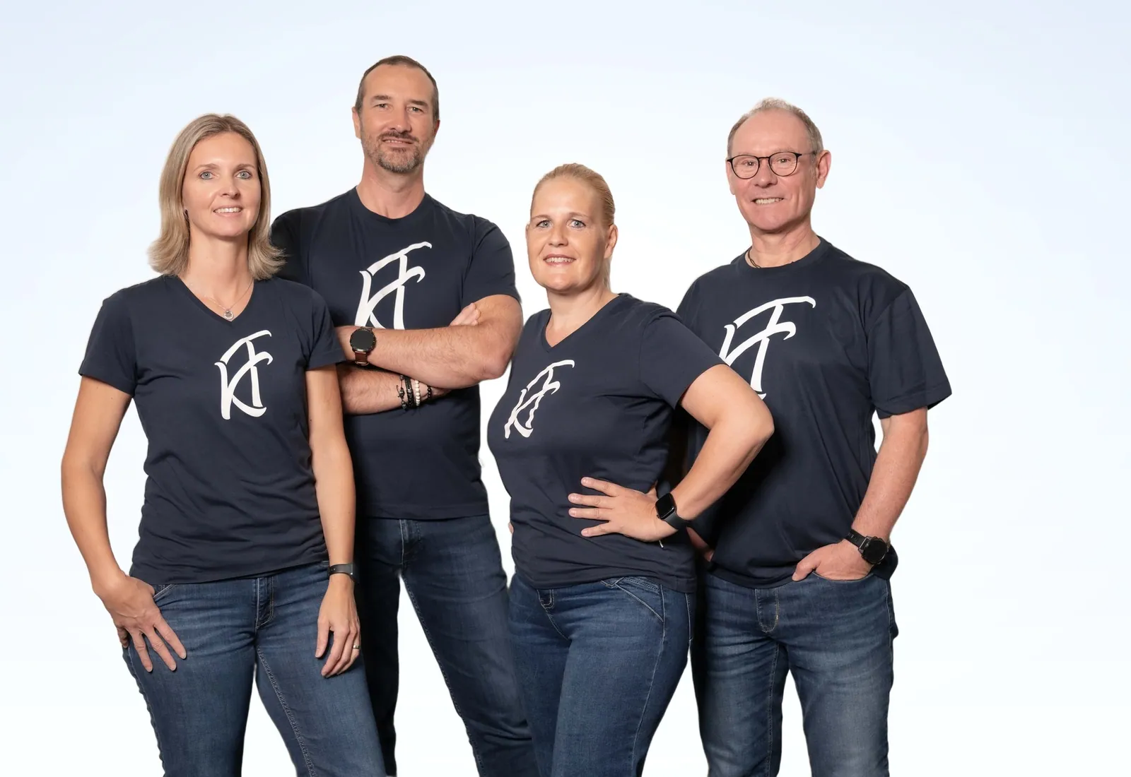 Stefanie Lack, Jan Kneubühler, Tanja Guldimann und René Viatte